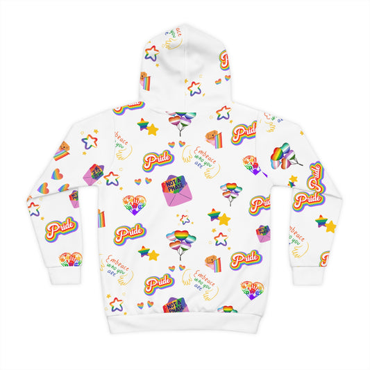 Pride Embrace Kids Unisex Hoodie