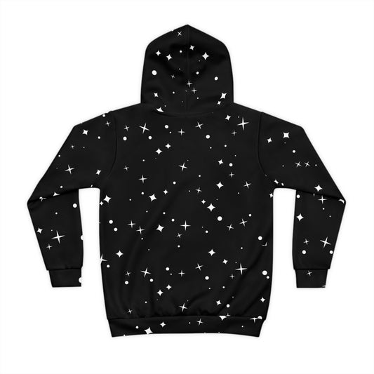 Colorful Chaos Sparkle Kids Hoodie