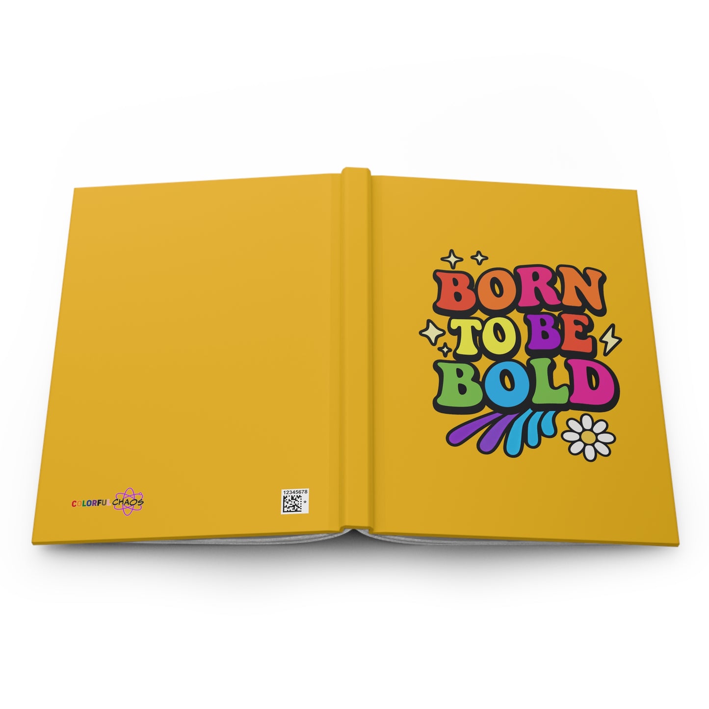 Born To Be Bold Hardcover Journal