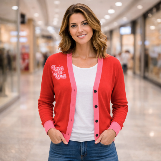 Love is Love Knitted Cardigan