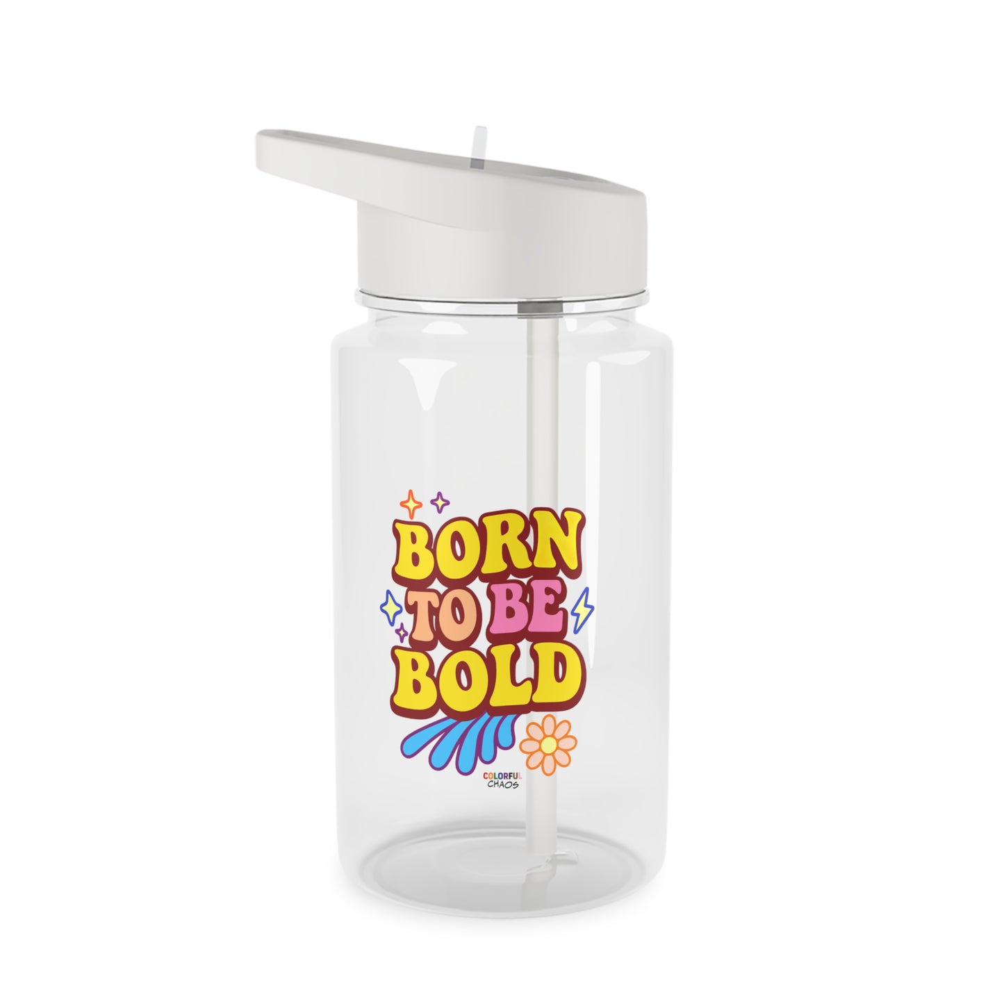Born to be Bold Tritan Water Bottle for Kids