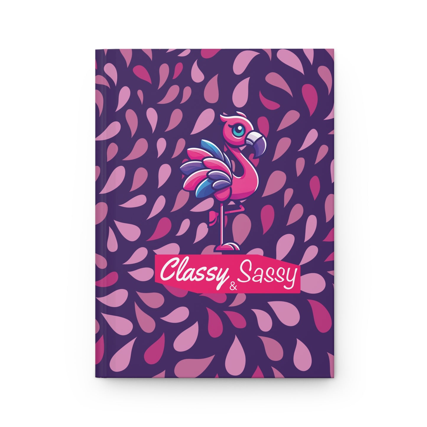 Classy & Sassy Franny Flamingo Hardcover Journal