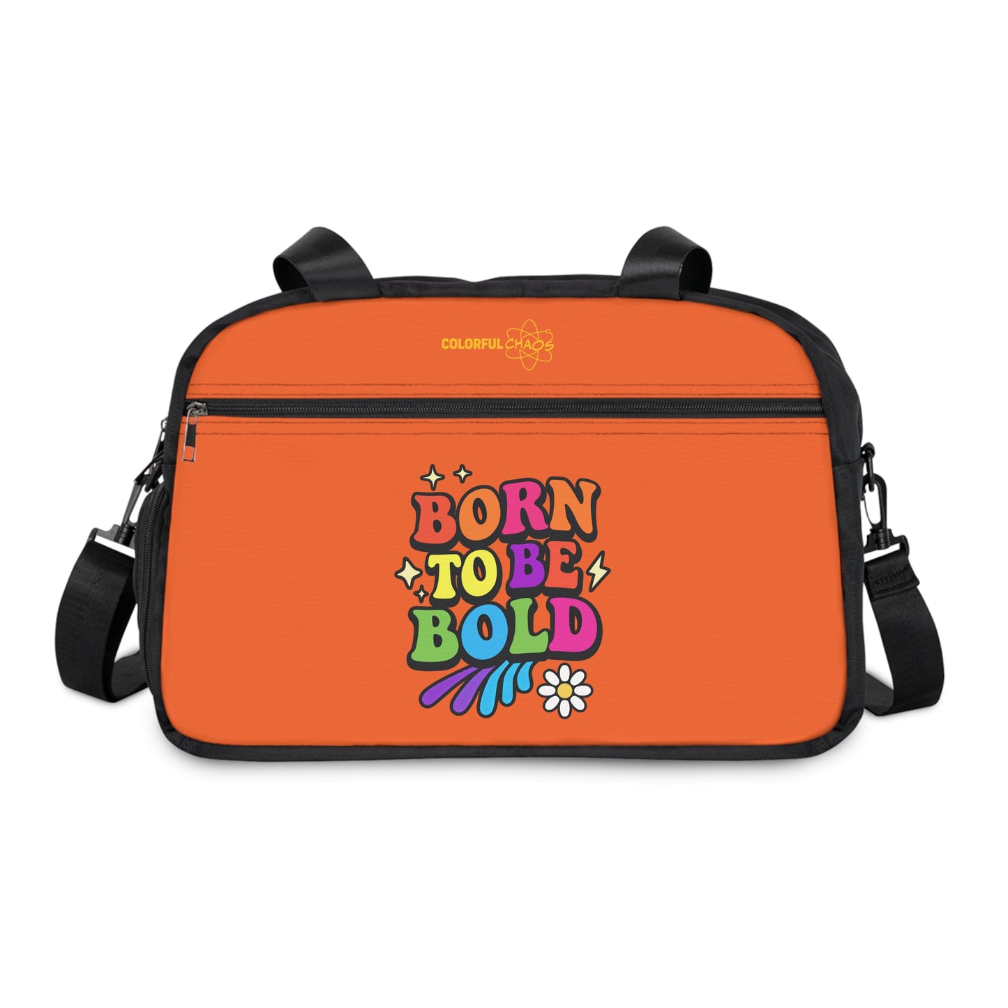 Born to be Bold Retro Fitness Handbag