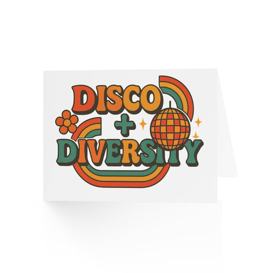 Disco & Diversity Groovy Greeting Cards