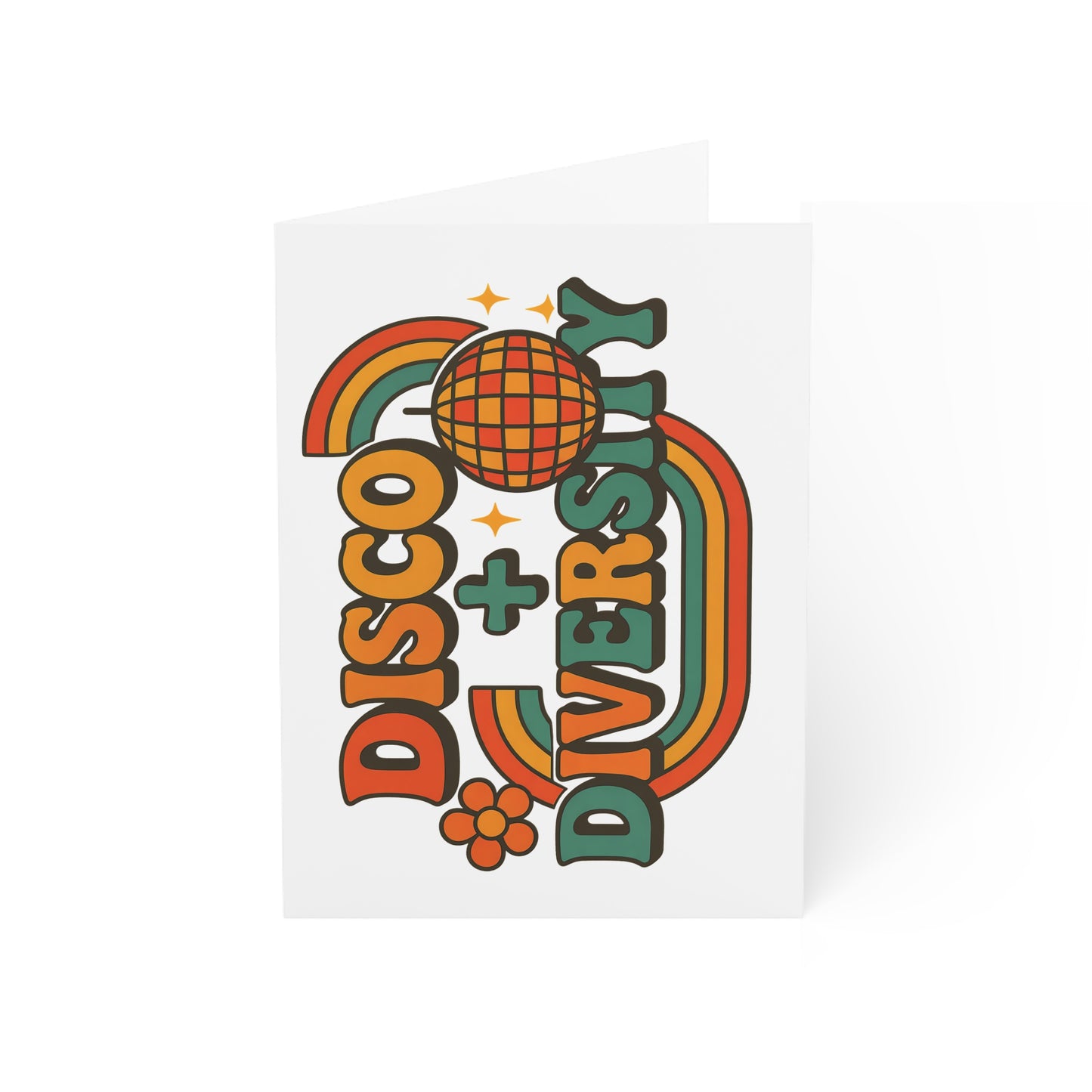 Disco & Diversity Groovy Greeting Cards