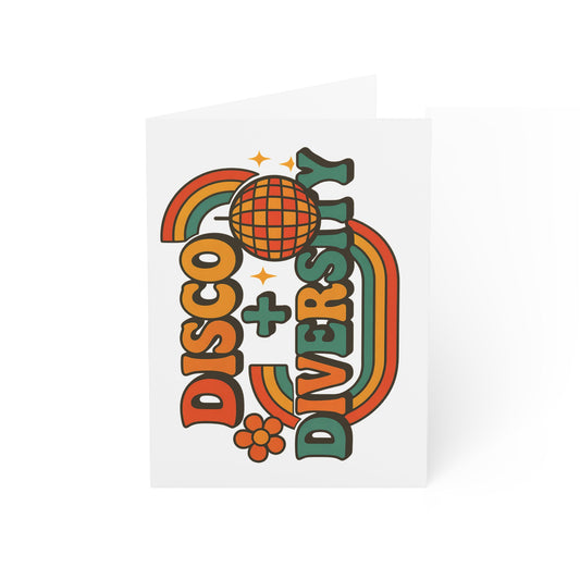 Disco & Diversity Groovy Greeting Cards