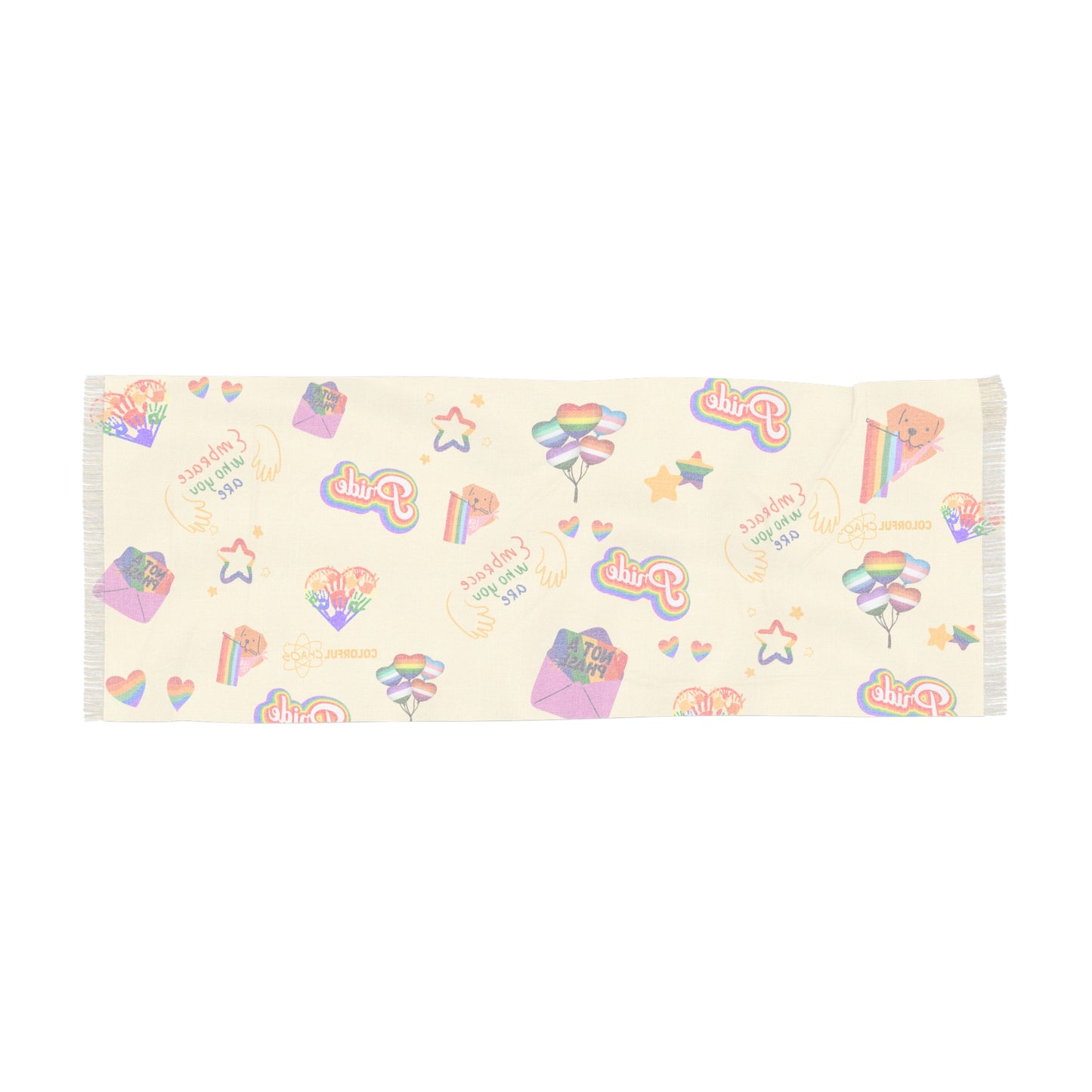 Rainbow Embrace Light Scarf