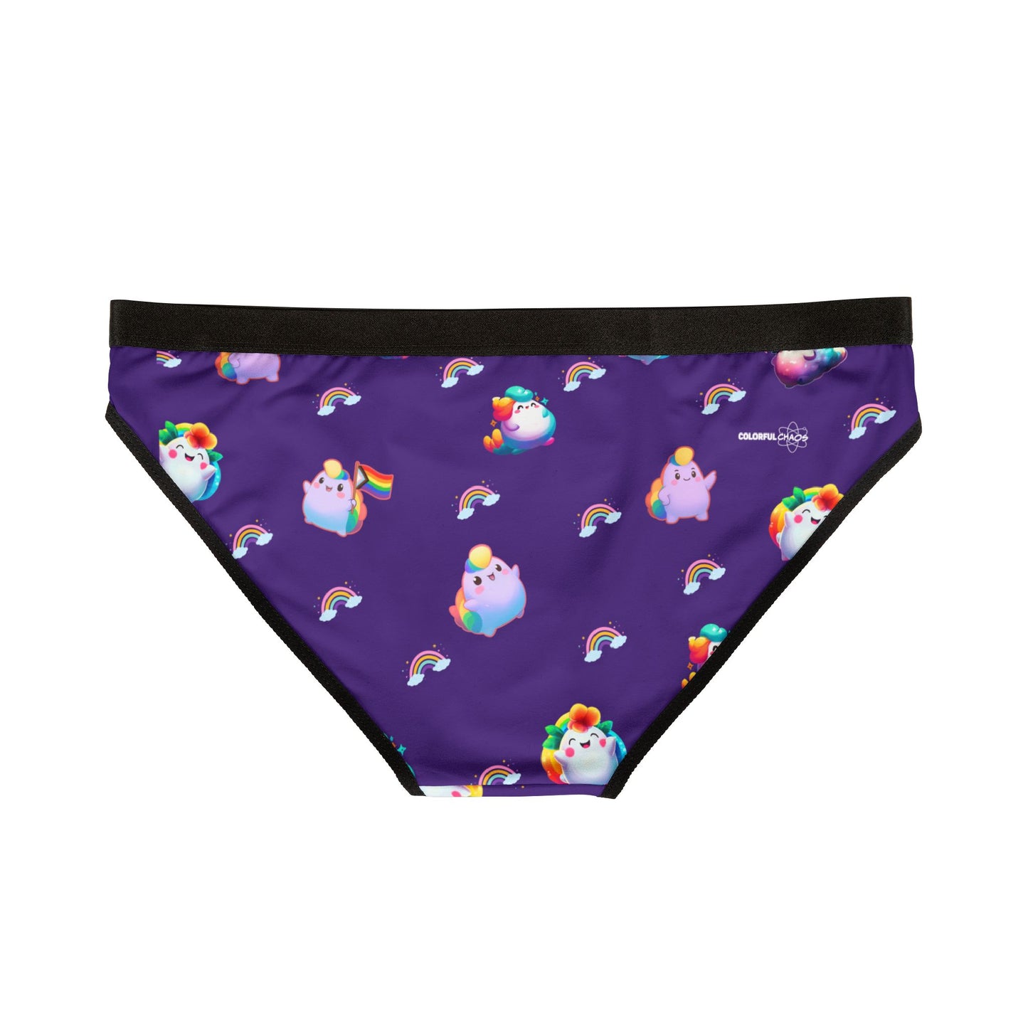 Rainbow Puffs Deep Purple Women's Underwear