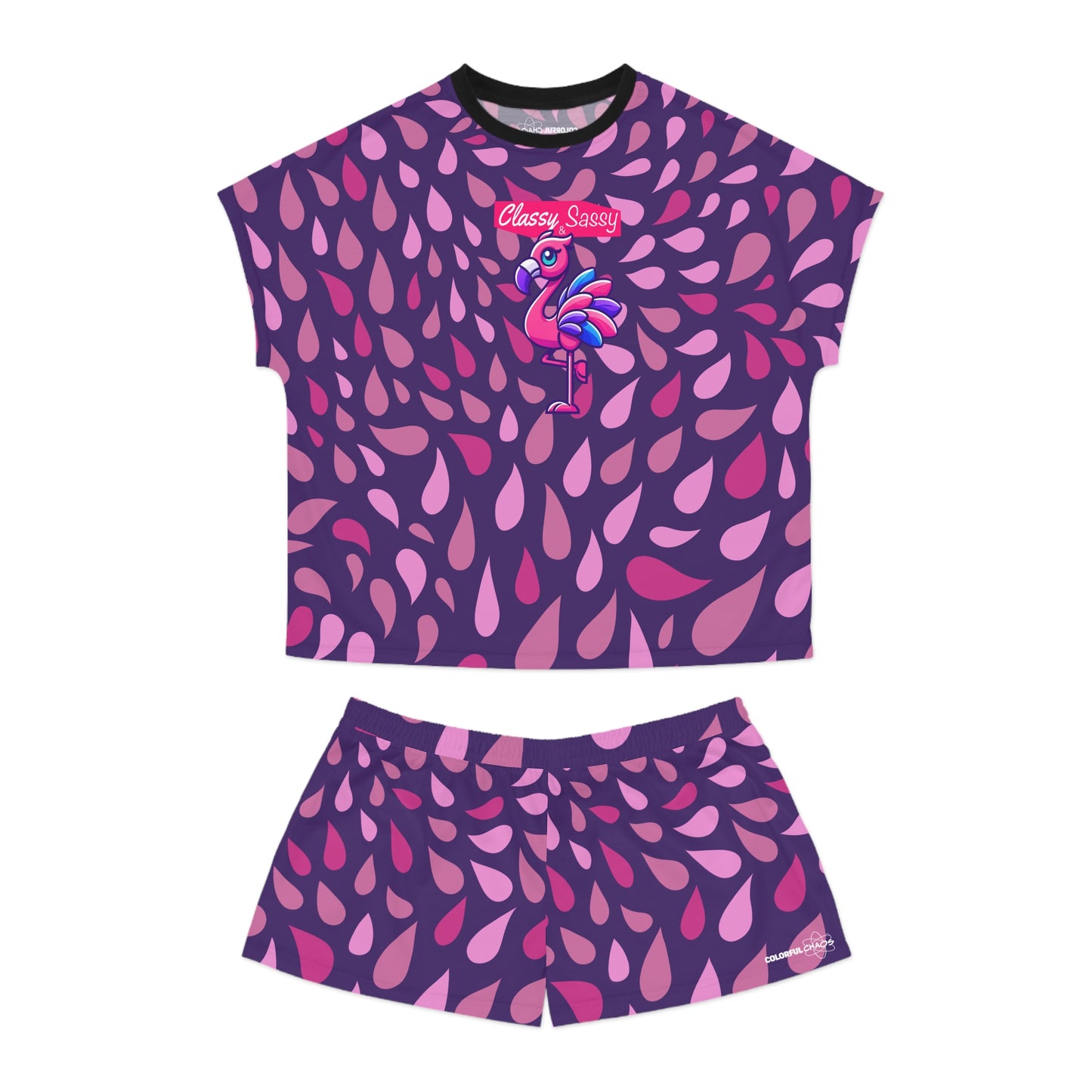 Classy & Sassy Franny Flamingo (Women's Cut) Pajama Set