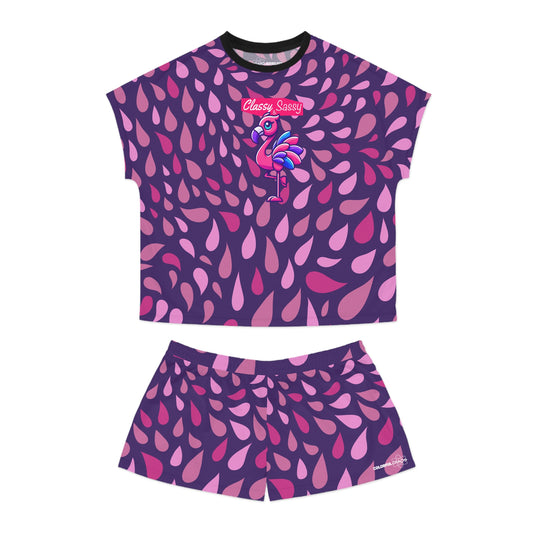 Classy & Sassy Franny Flamingo (Women's Cut) Pajama Set