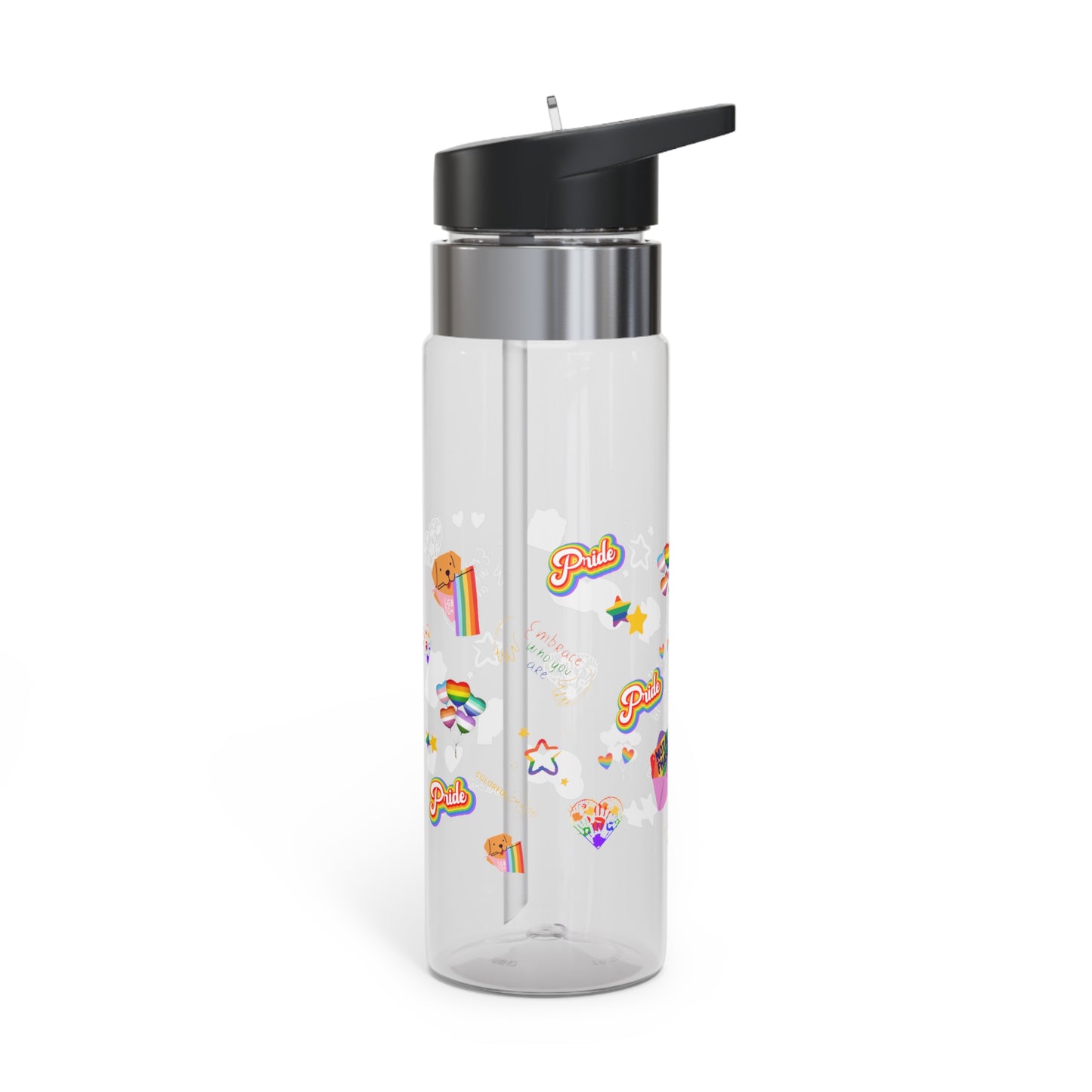 Rainbow Pride Embrace Sport Bottle, Eco-Friendly Water Bottle