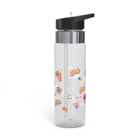 Rainbow Pride Embrace Sport Bottle, Eco-Friendly Water Bottle