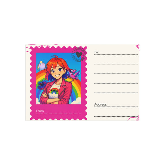 Chroma and Friends  Illustrated Postcards