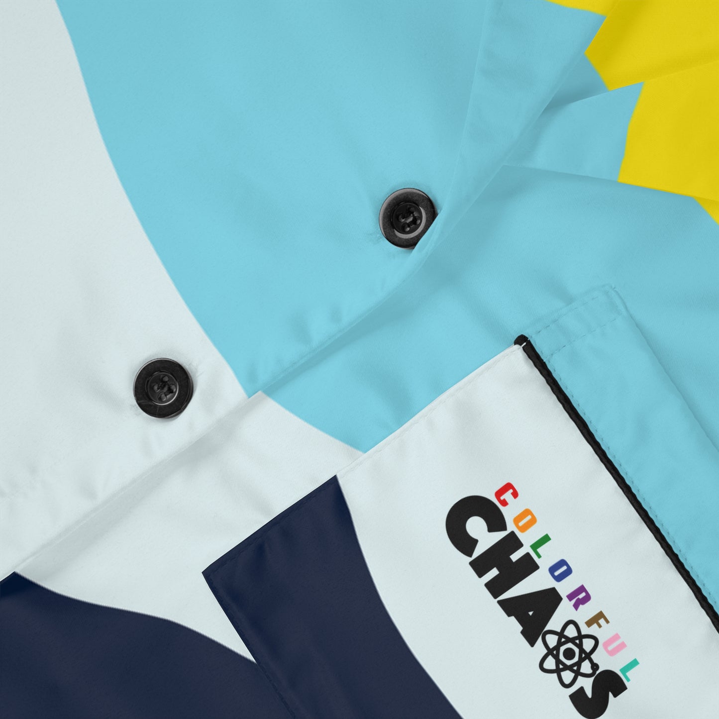 Colorful Chaos Classic Women's Cut Satin Pajamas