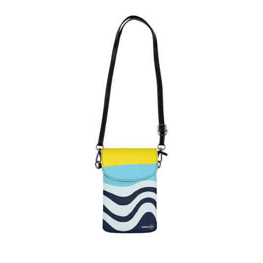 Colorful Chaos Classic Trendy Small Cell Phone Wallet