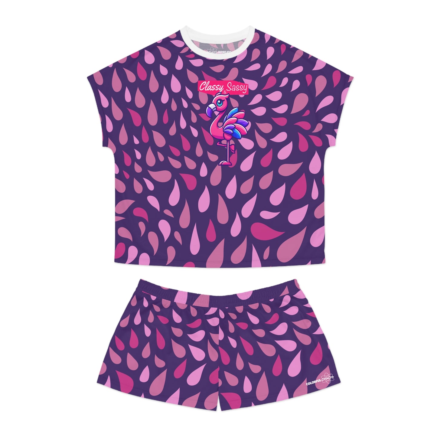 Classy & Sassy Franny Flamingo (Women's Cut) Pajama Set