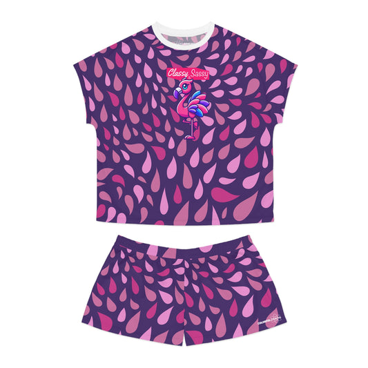 Classy & Sassy Franny Flamingo (Women's Cut) Pajama Set