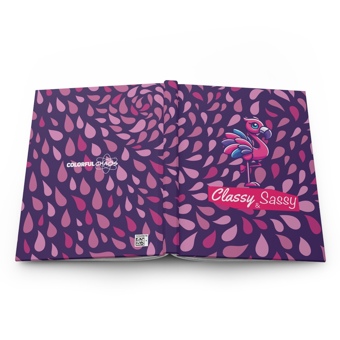 Classy & Sassy Franny Flamingo Hardcover Journal