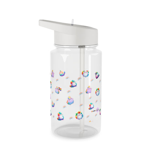Rainbow Puffs Tritan Kids Water Bottle