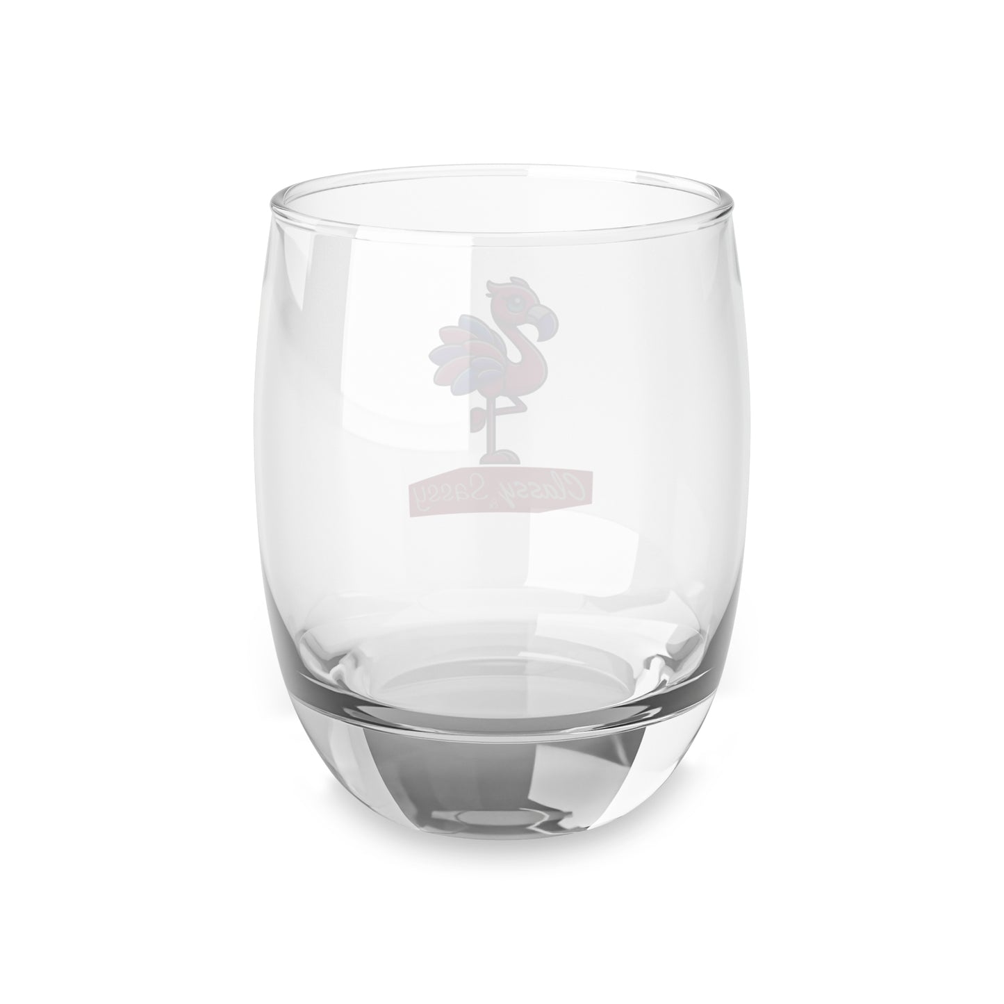 Classy & Sassy Franny Flamingo Whiskey Glass