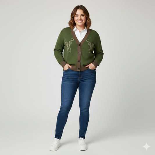 Antelope Knitted Cardigan