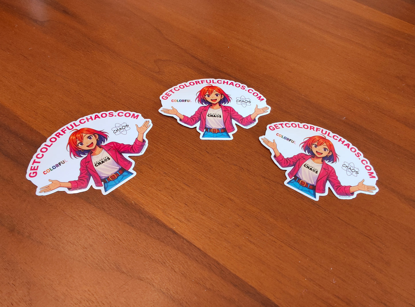 Color Chaos Chroma Sticker