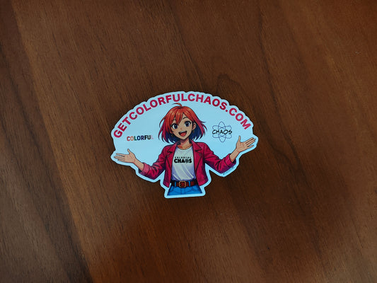 Color Chaos Chroma Sticker
