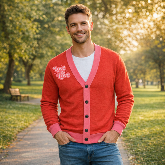 Love is Love Knitted Cardigan