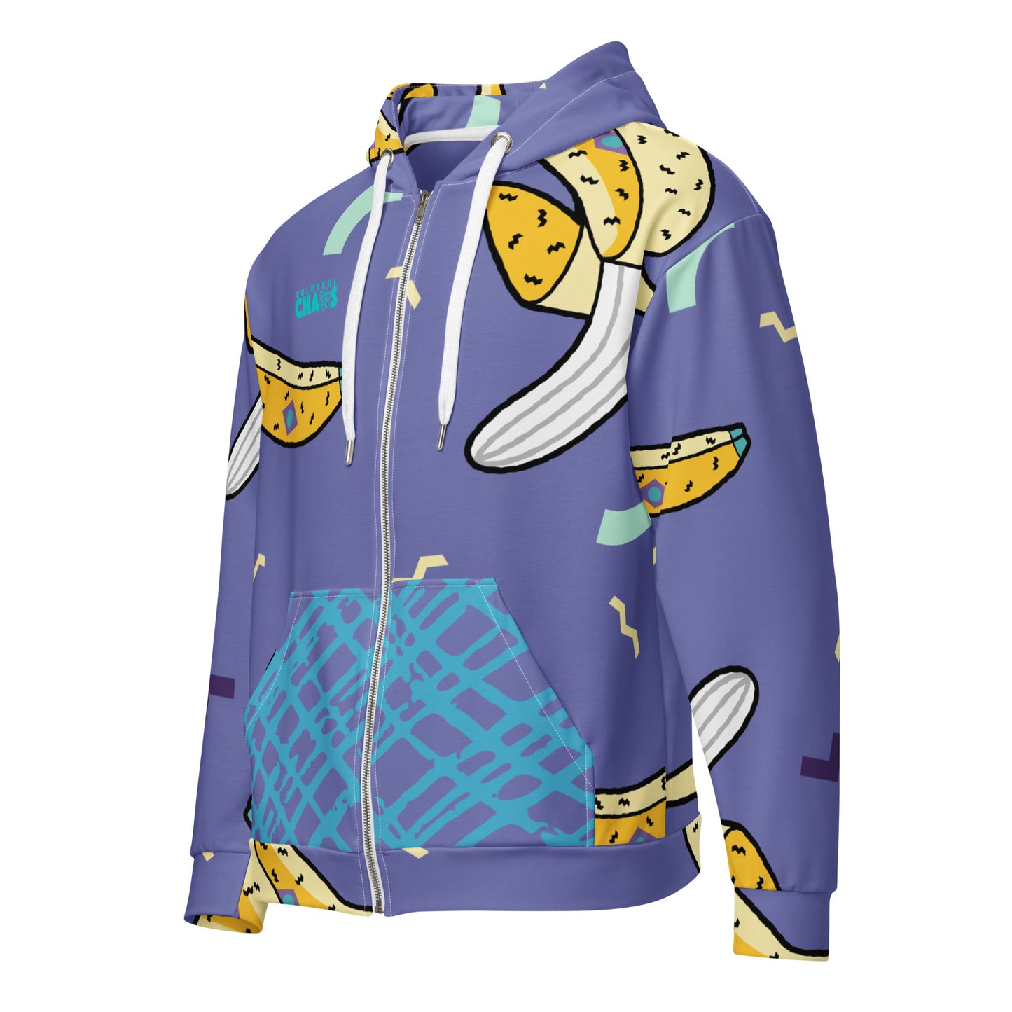 Banana Unisex Zip Hoodie