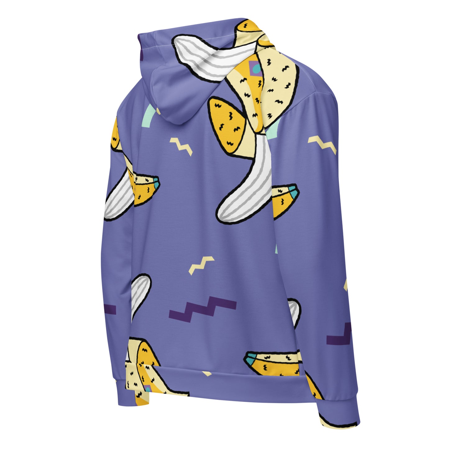 Banana Unisex Zip Hoodie